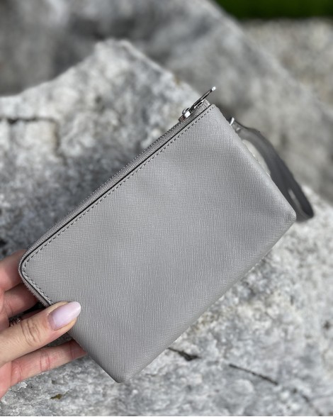 Peněženka/psaníčko dámská Michael Kors šedá